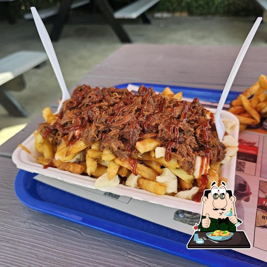 Poutine à la viande effilochée